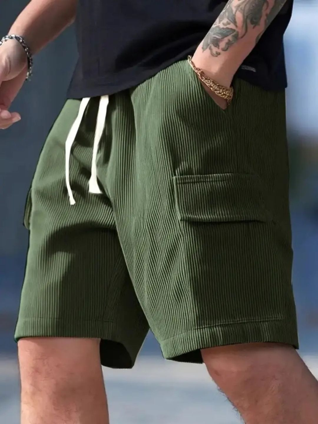 Deslizar Men Cargo Shorts