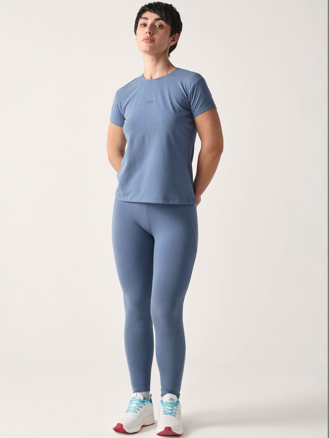 SAWSEE Women Earthkin Bamboo Regular Fit Crew Neck T-Shirt
