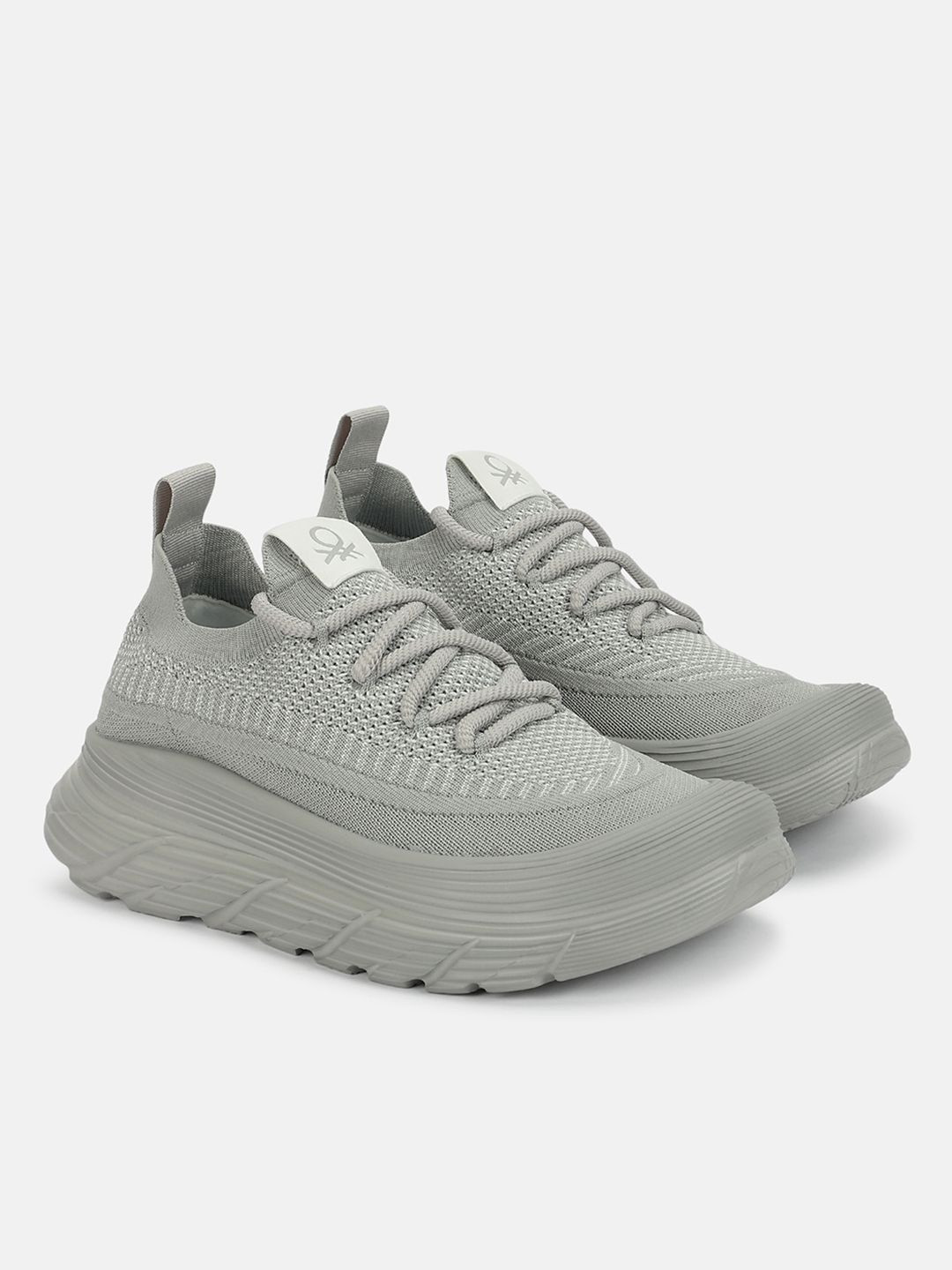 United Colors of Benetton Men Textured Sneakers
