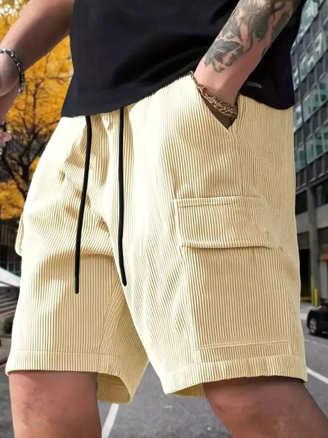 Deslizar Men Cargo Shorts