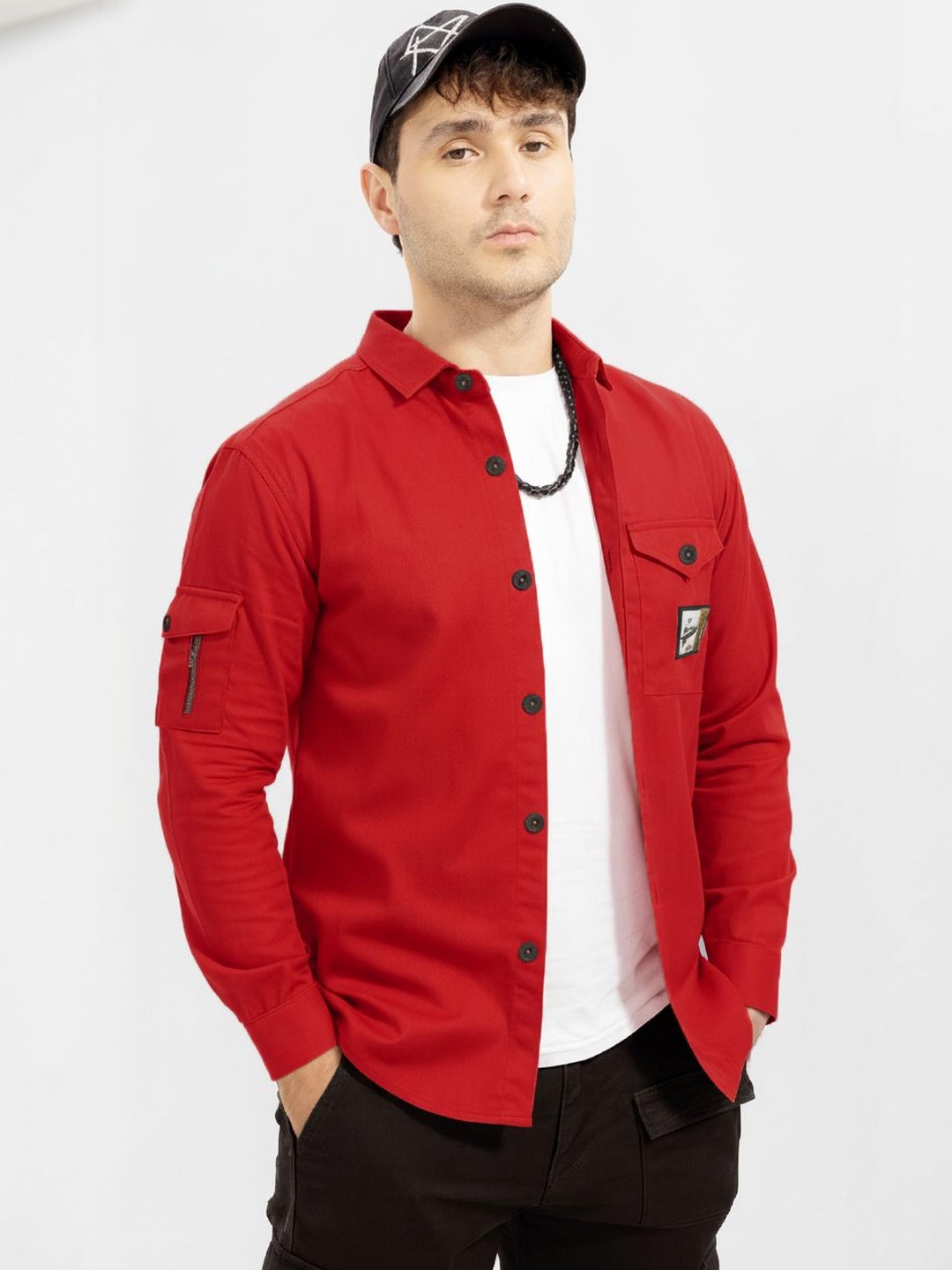 SHIRTZONE Men Comfort Slim Fit Casual Shirt