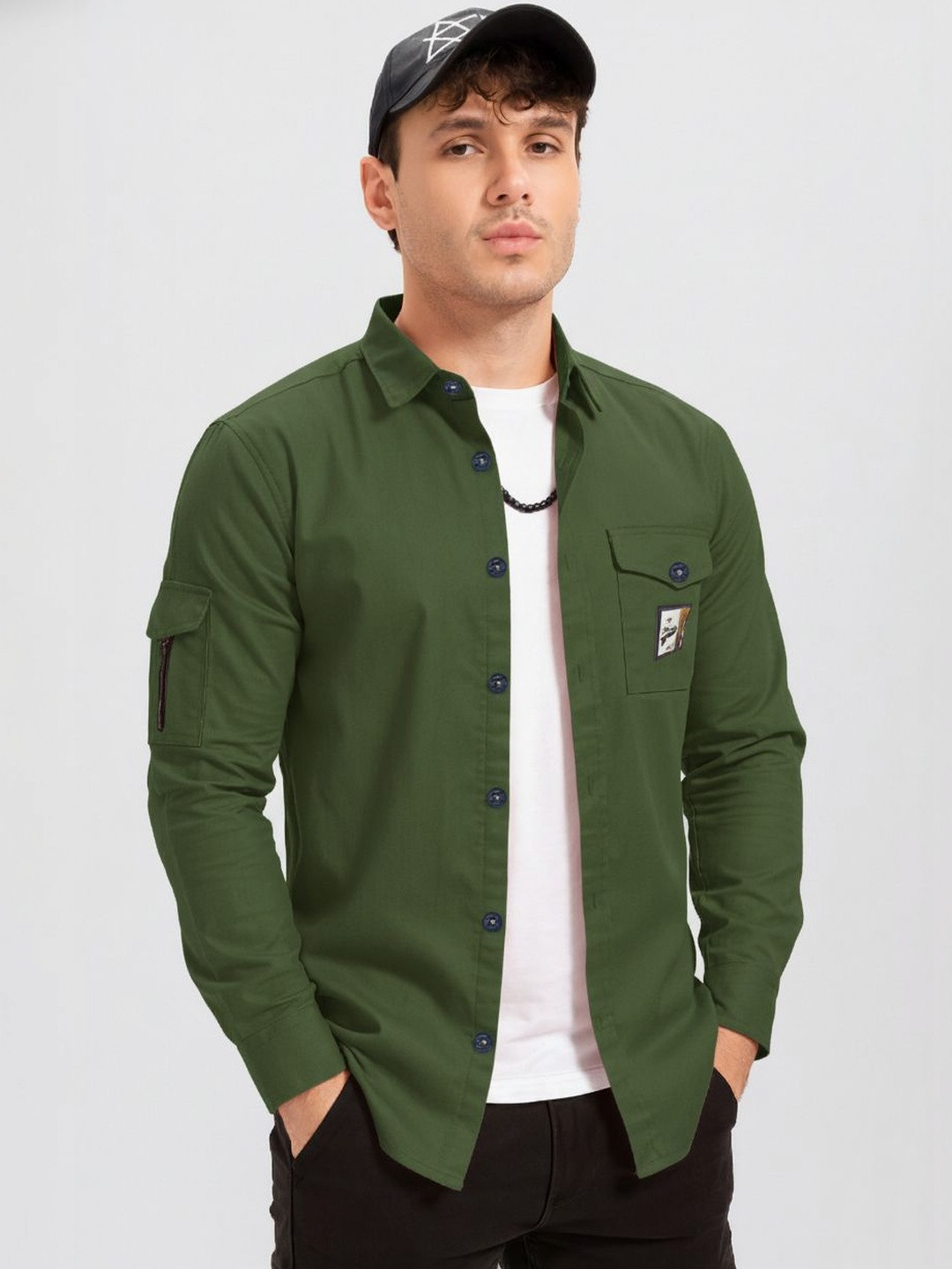 SHIRTZONE Men Comfort Slim Fit Casual Shirt