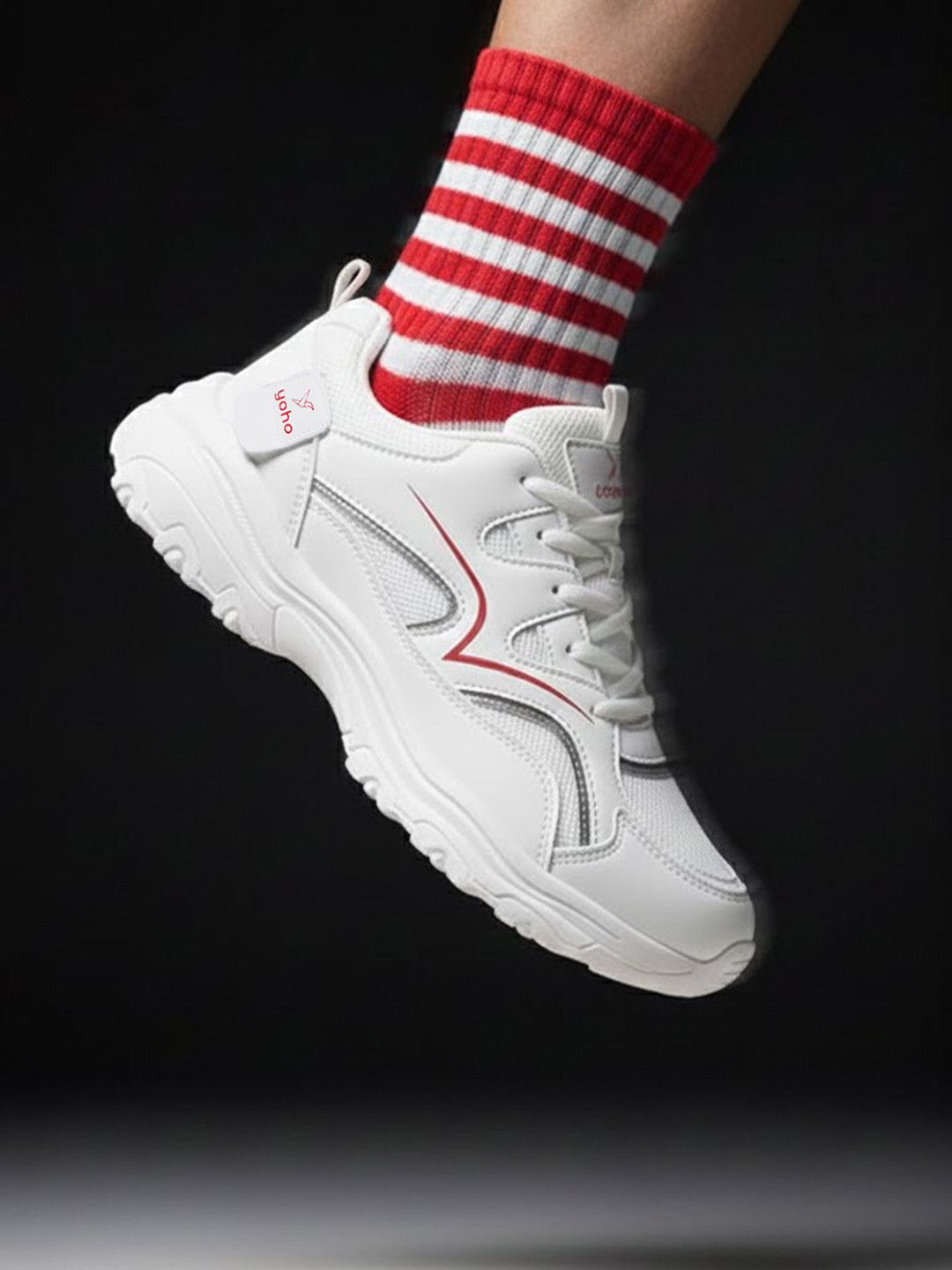yoho Women Tempo Solid Lace-Ups Sneakers