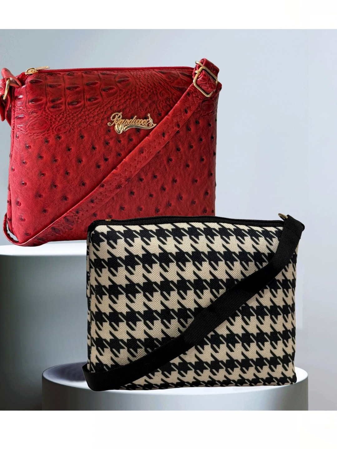 BANDICOOT Geometric Printed Sling Bag