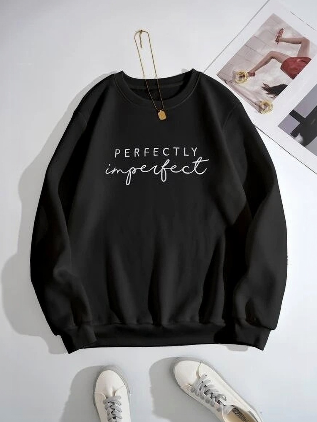 KASHIANXSTYLE Women Printed Sweatshirt
