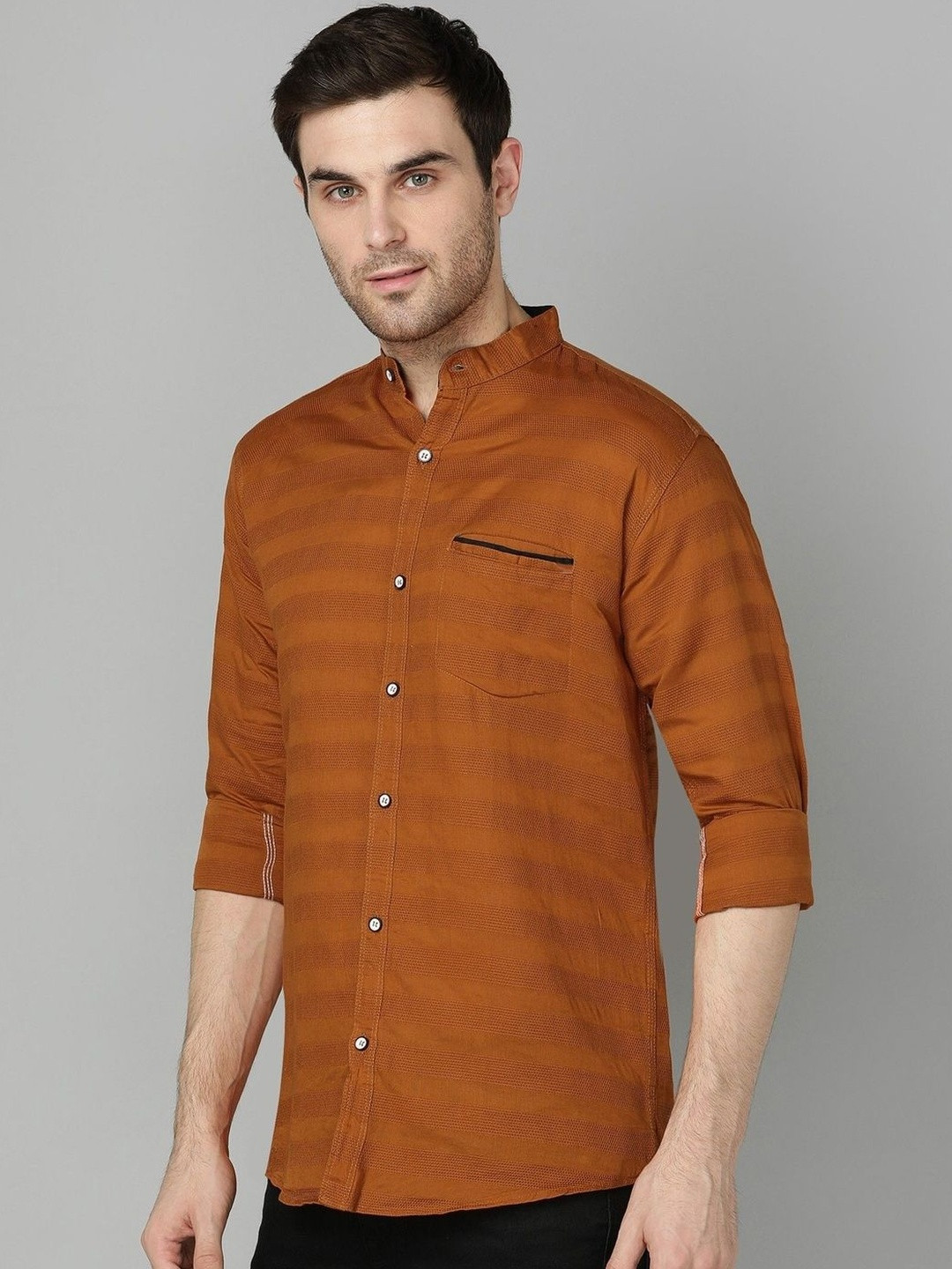 XENOR Men Slim Fit Casual Shirt
