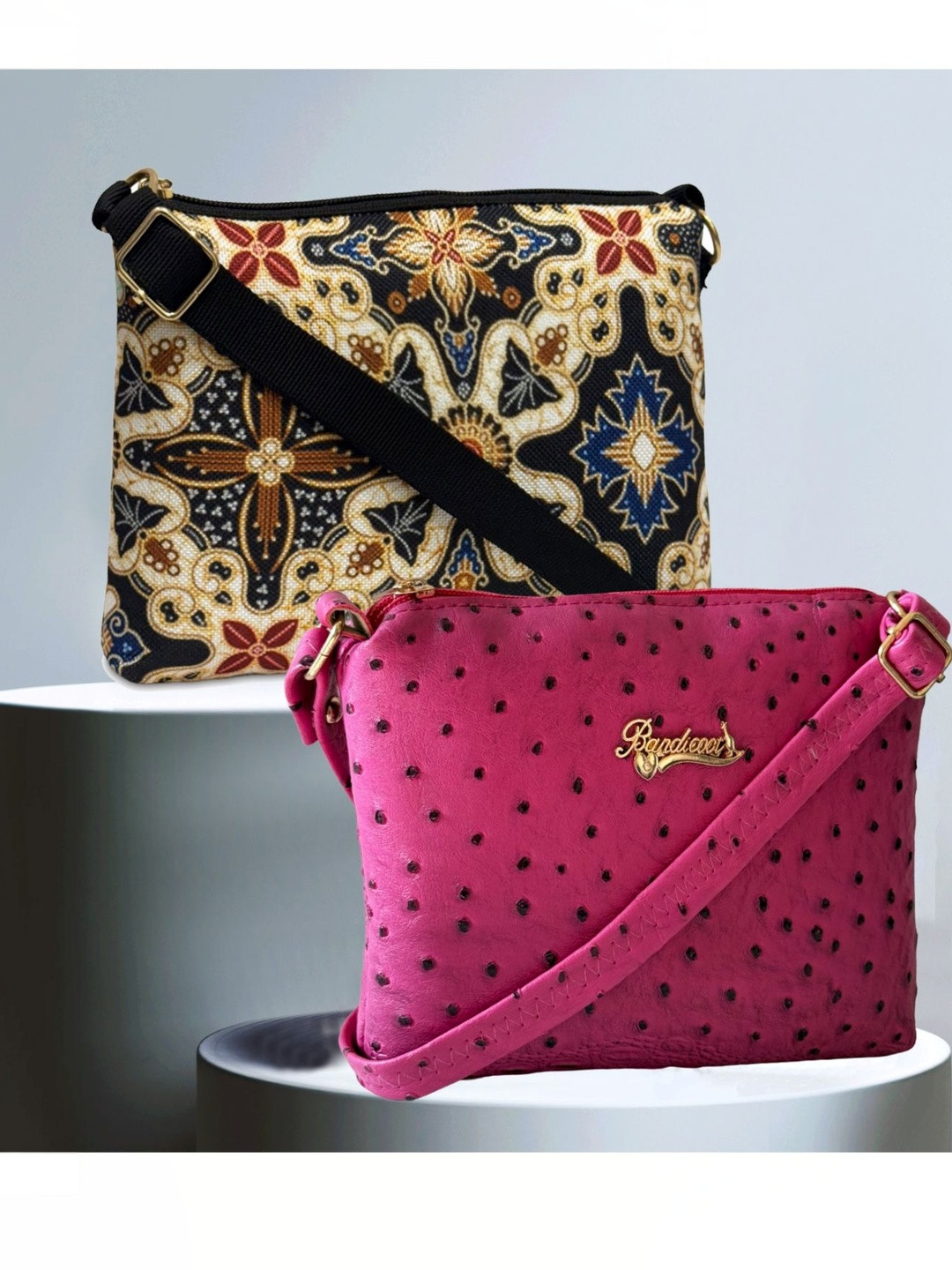 BANDICOOT Ethnic Motifs Printed Sling Bag