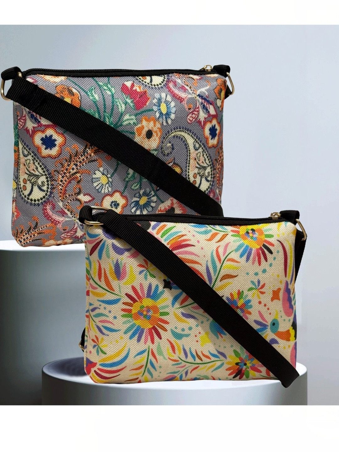 BANDICOOT Floral Printed Sling Bag