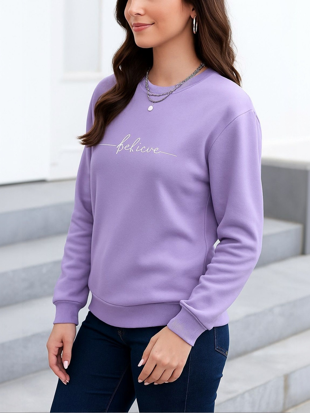 KASHIANXSTYLE Women Printed Sweatshirt