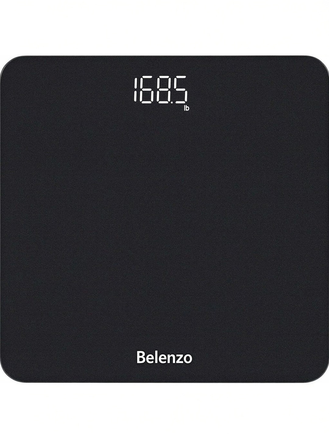 BELENZO Black Glass Body Weighing Machine Scale