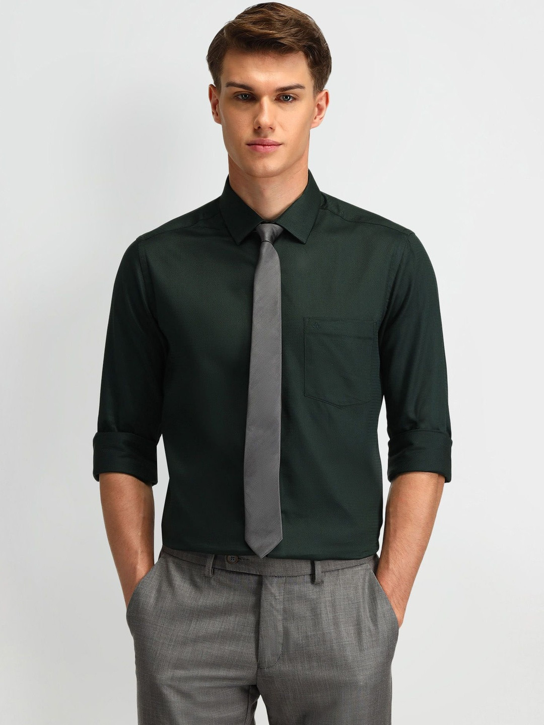 Arrow Men Slim Fit Formal Shirt
