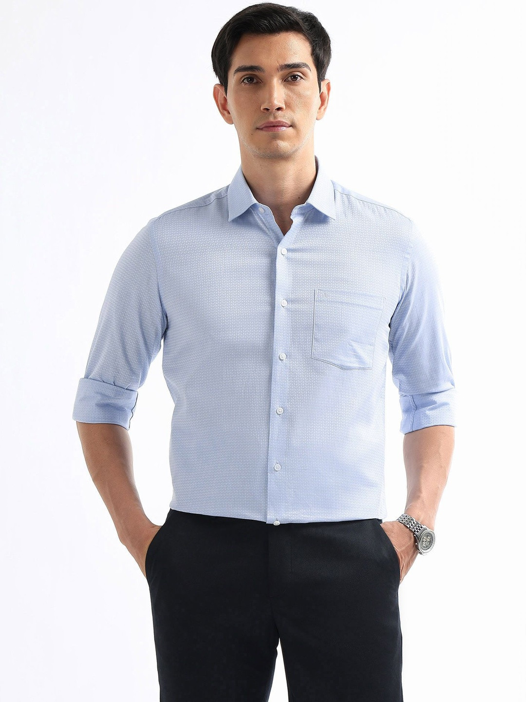 Arrow Men Slim Fit Semiformal Shirt