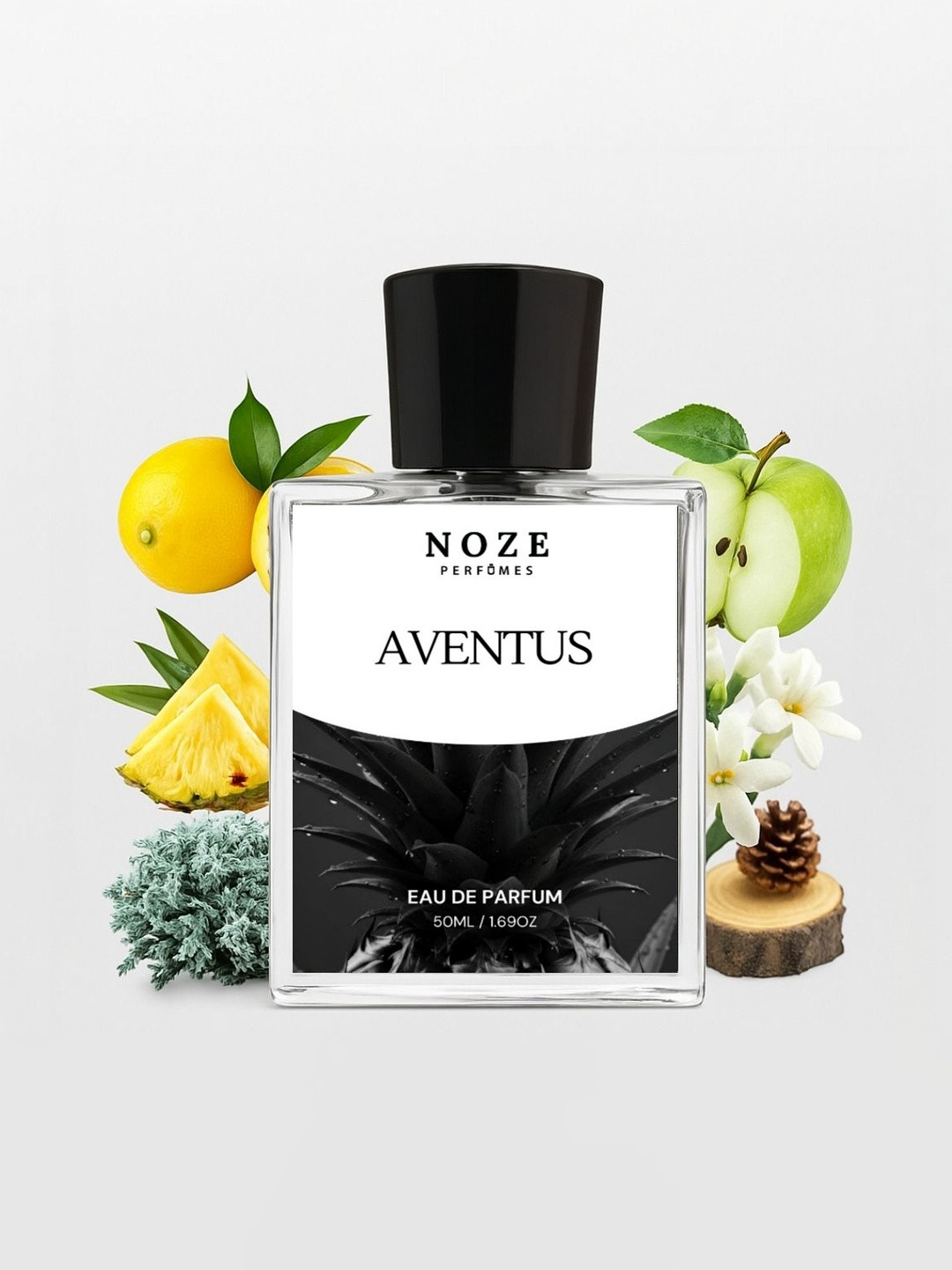 Noze Perfumes Men Creed Aventus Long-Lasting Eau De Parfum - 50 ml