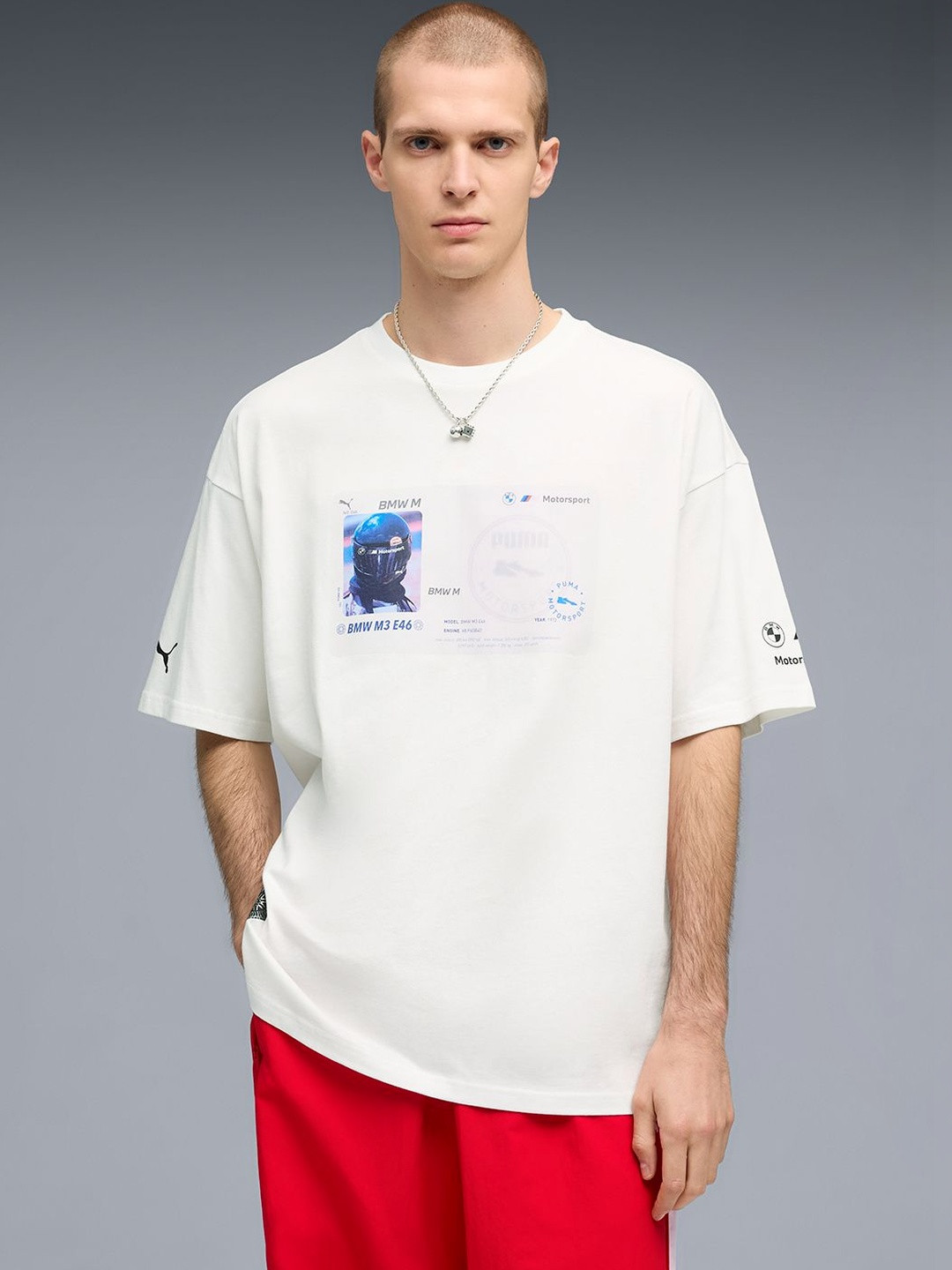 BMW M Motorsport Lifestyle Men's Graphic Long Sleeve Tee