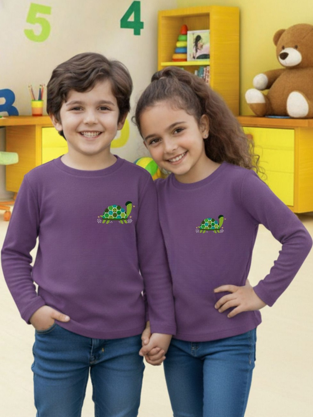 Rigo Kids Typography Printed T-shirt