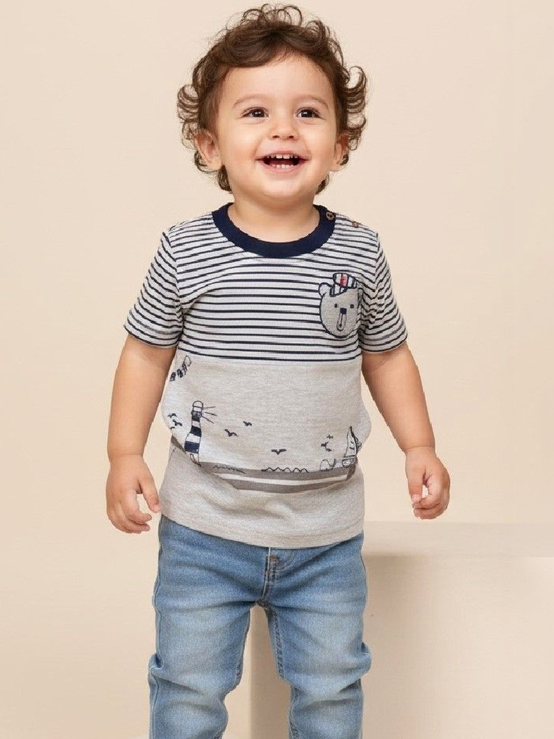 Moms Love Boys Cotton Tshirts
