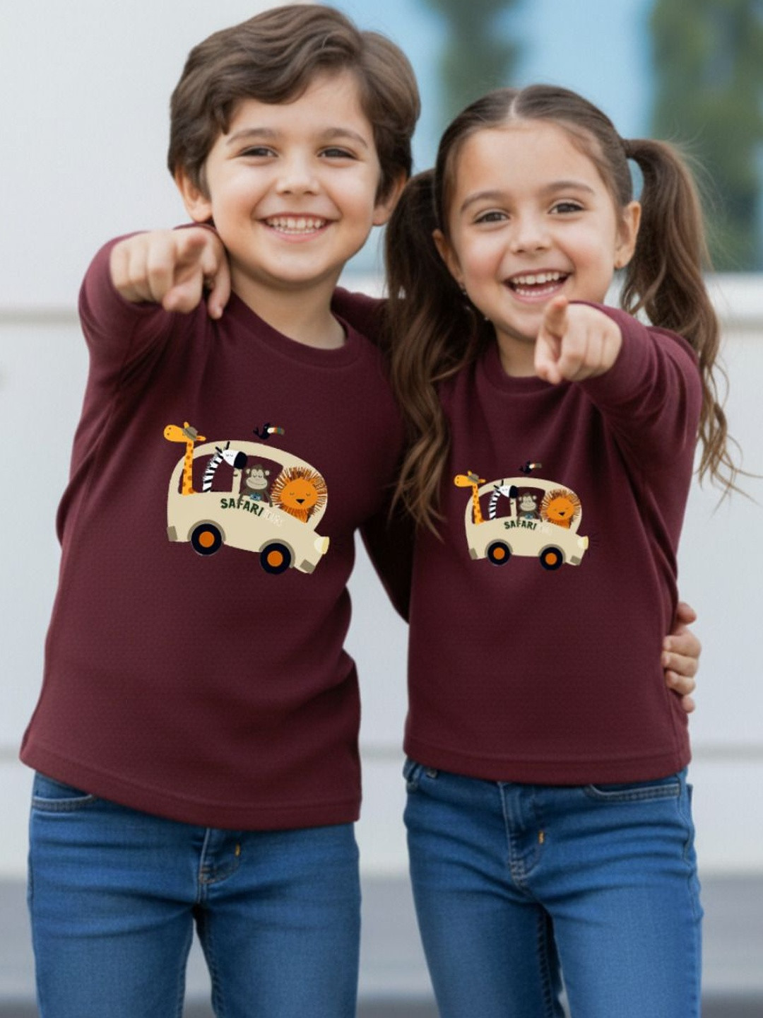Rigo Kids Typography Printed T-shirt