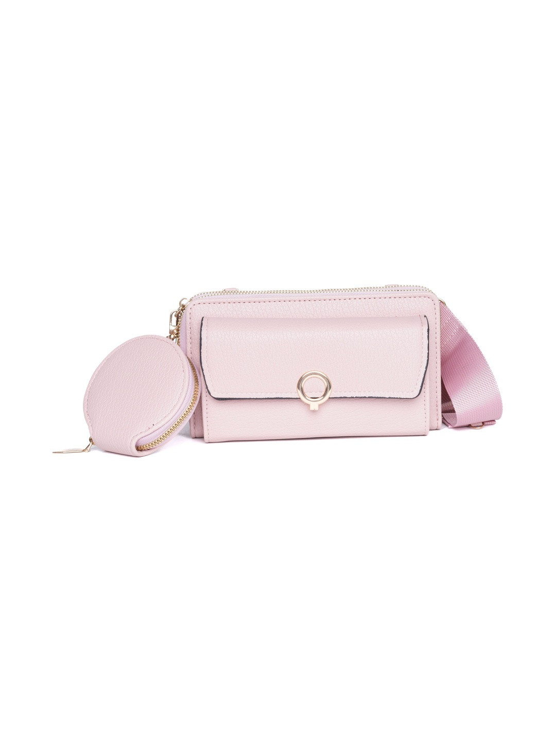 Santorini Textured PU Sling Bag
