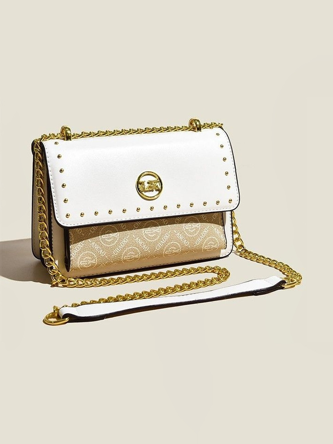 Diva Dale Typography Printed Structured Sling Bag