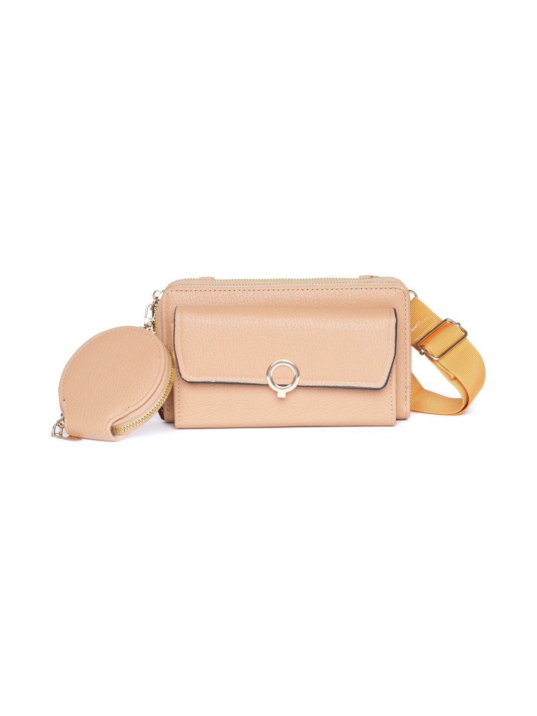 Santorini Textured PU Sling Bag