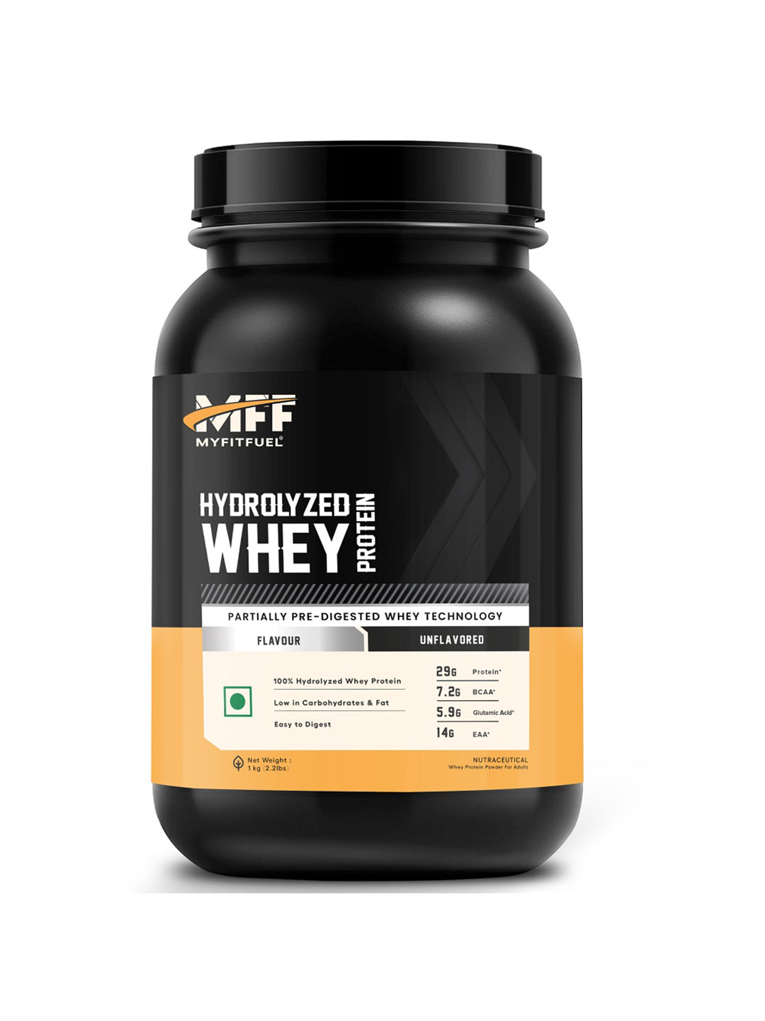 MyFitFuel MFF Hydrolyzed Whey Protein- 1kg