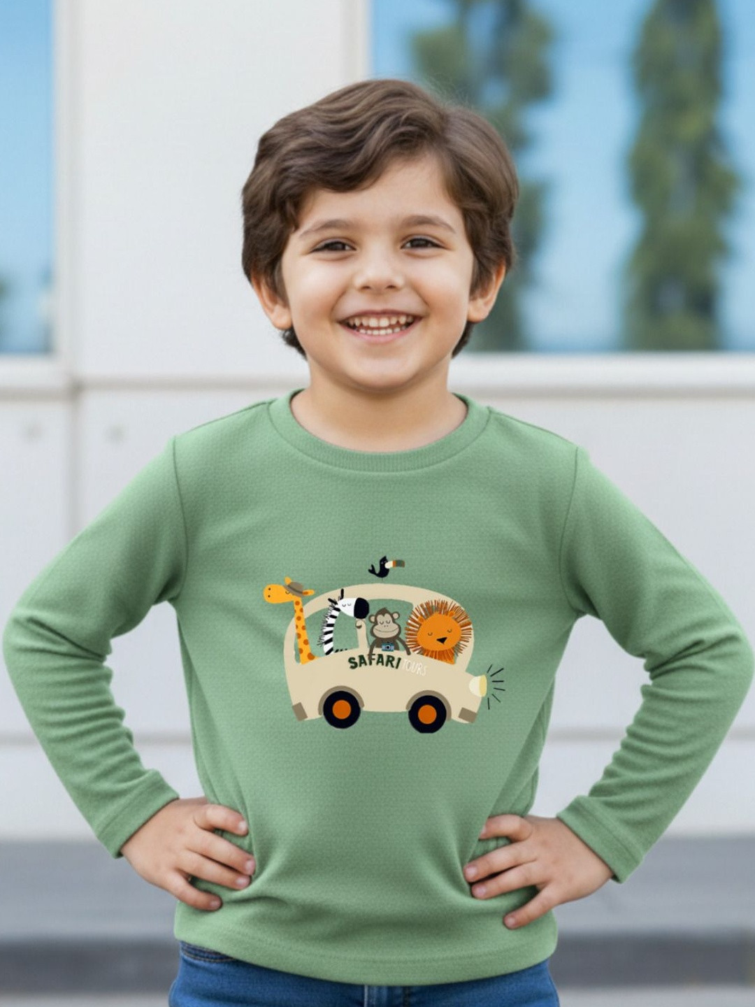 Rigo Kids Typography Printed T-shirt