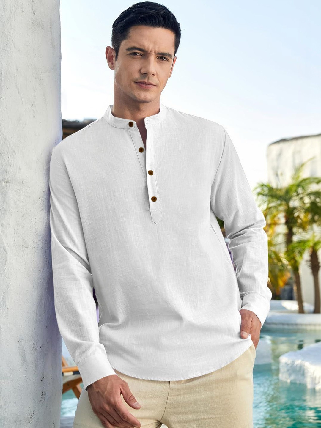 ZBIO Men Gotta Patti Kurta