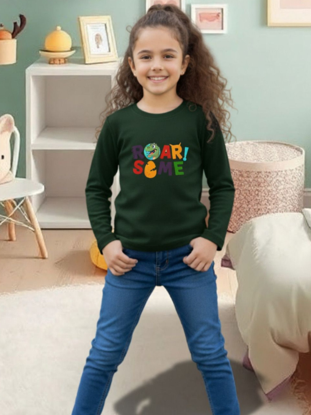 Rigo Kids Typography Printed T-shirt