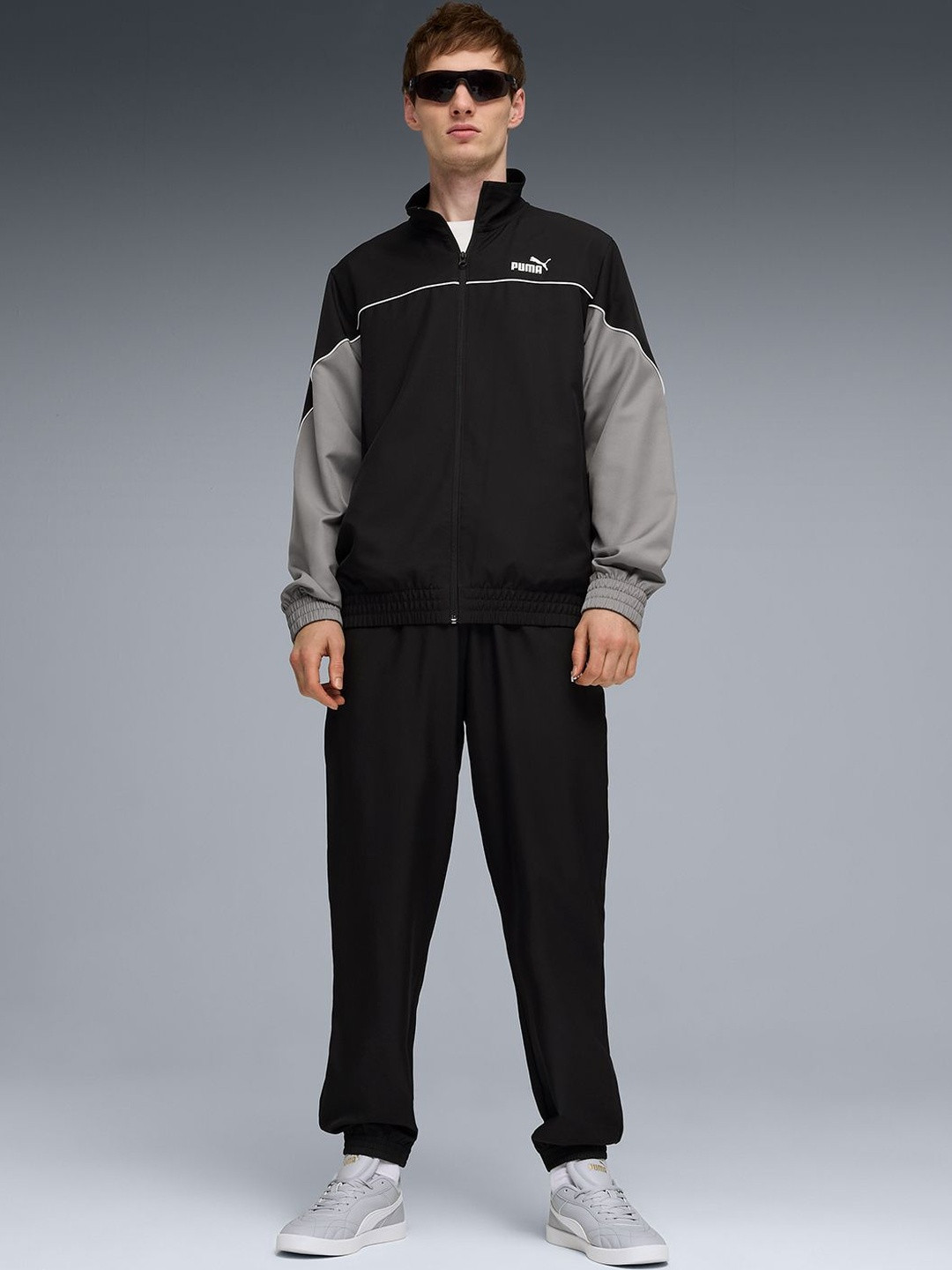 Puma Men's Woven Colourblock Tracksuit