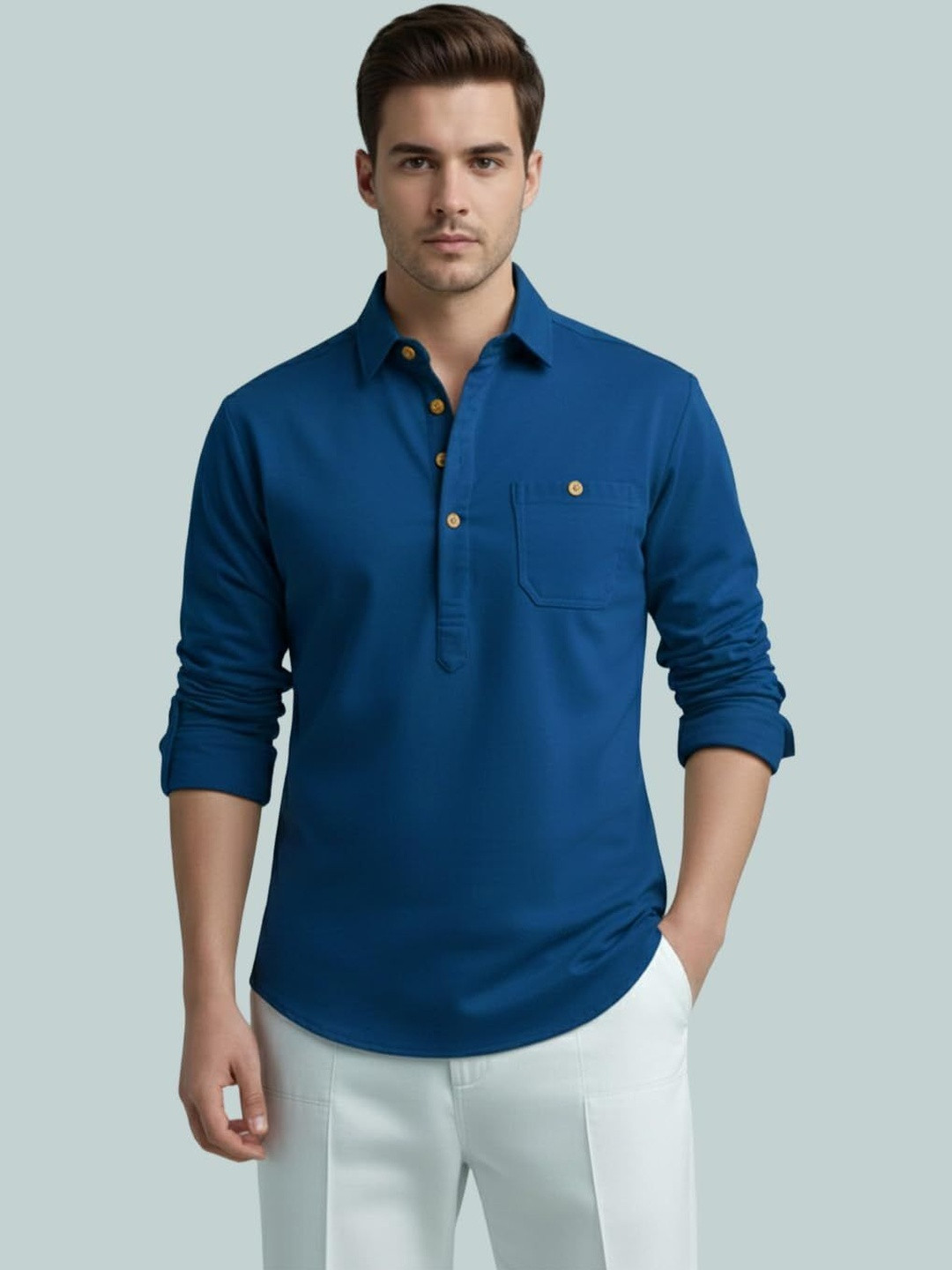 AMRIT TOP WEAR Men Shirts