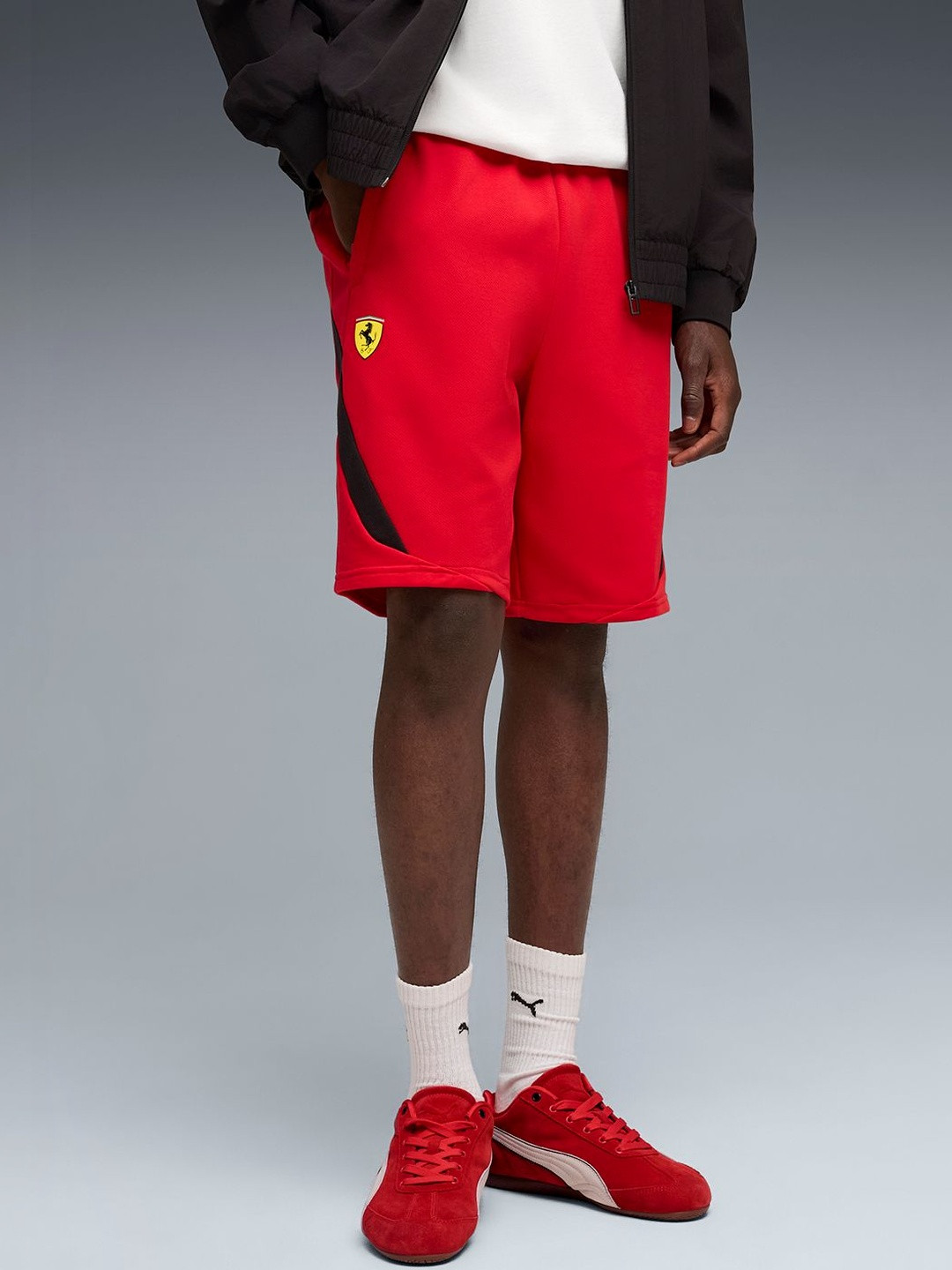 Scuderia Ferrari PM1 Men's Above-Knee Sweat Shorts