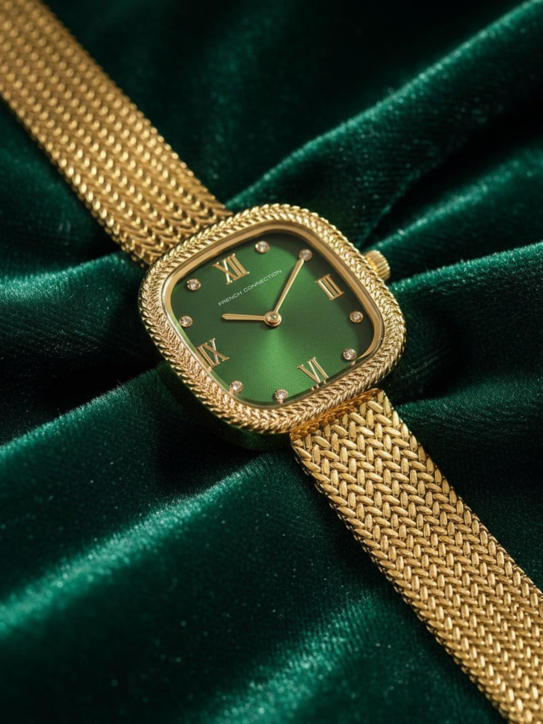 French Connection Women Bracelet Style Straps Analogue Watch FCO2NGM