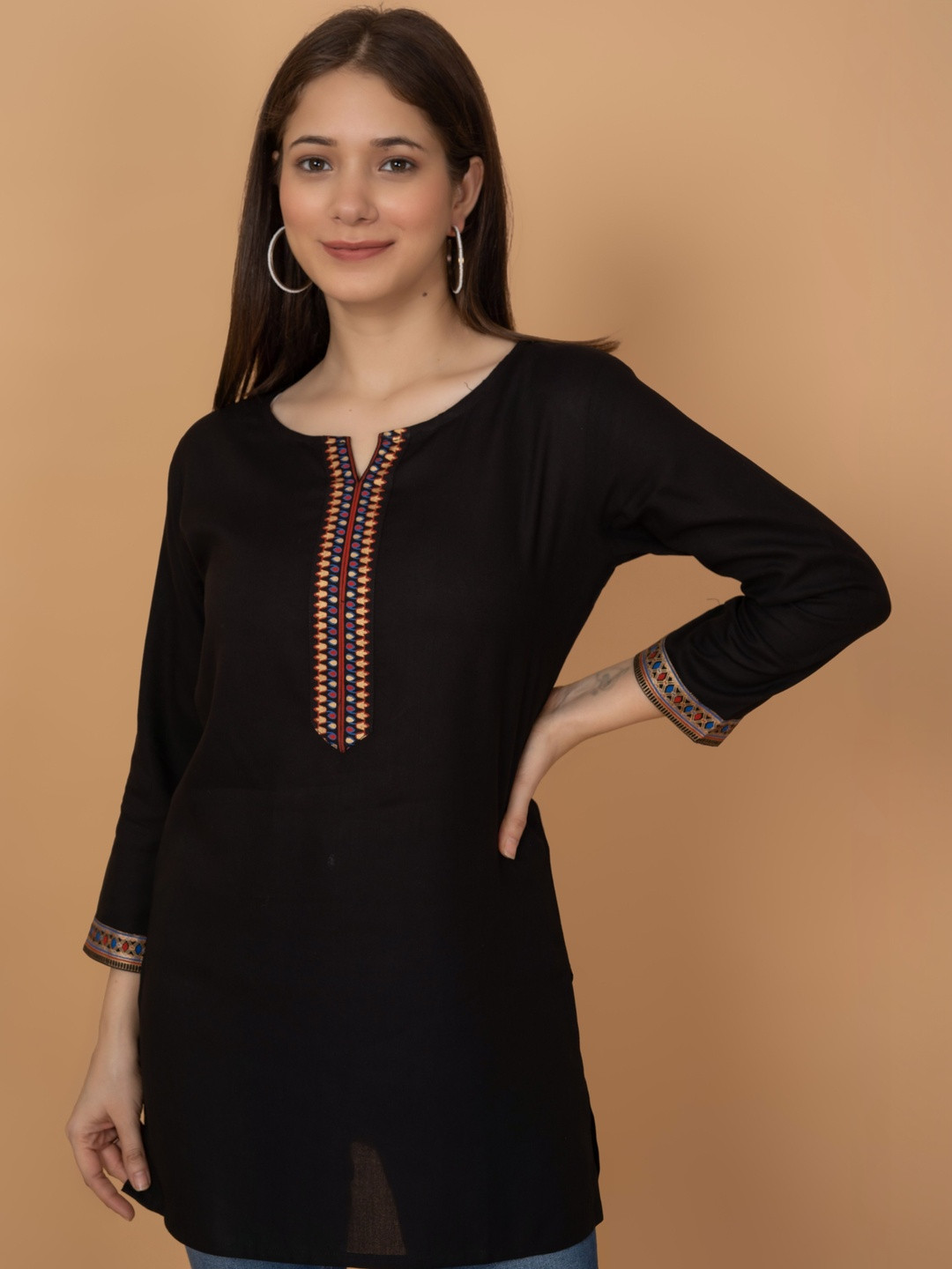 Metronaut Embroidered Ethnic Top