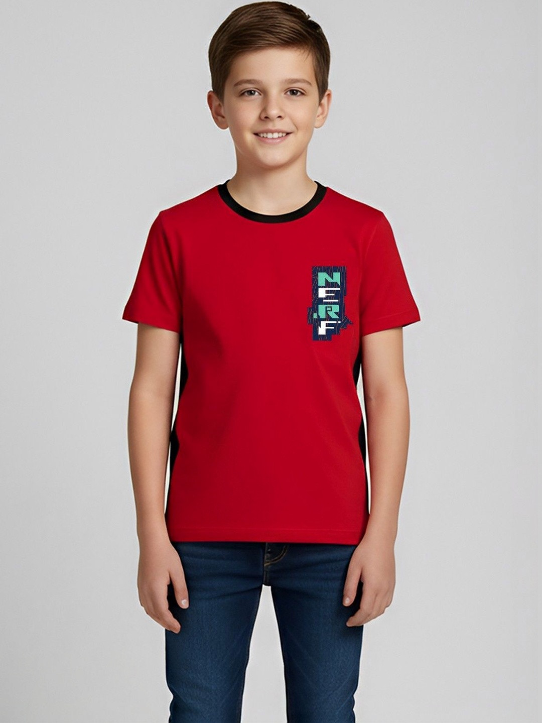 Here&Now X Denikid Boys Nerf Printed T-shirt