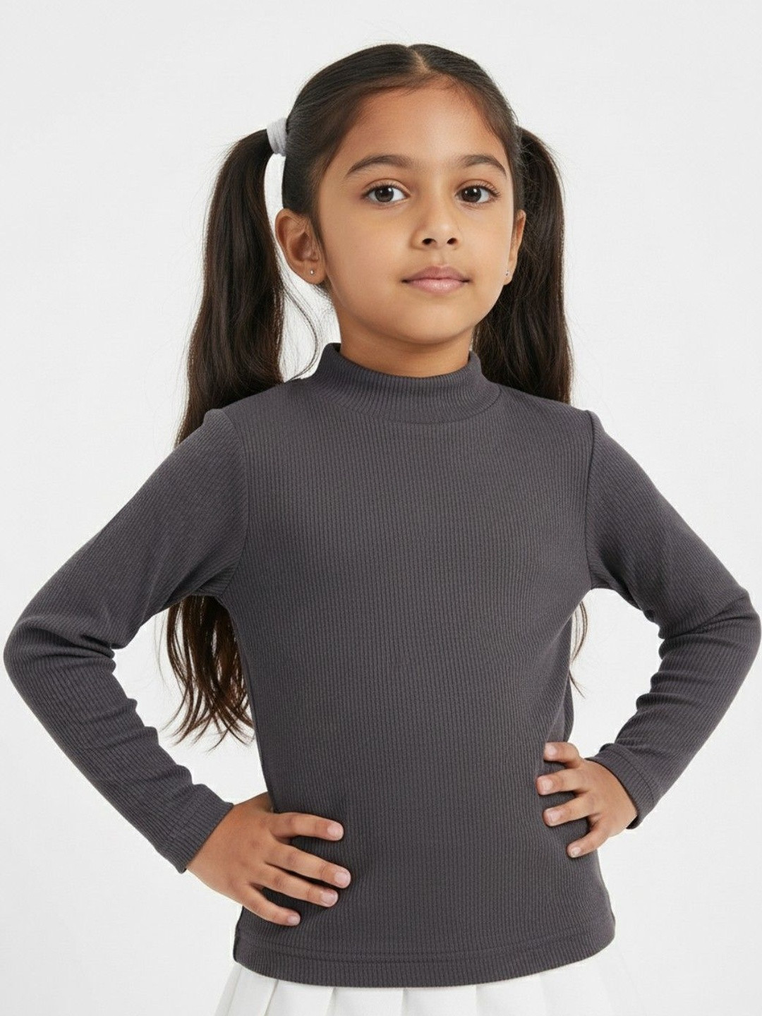 Grit N Groove Kids Ribbed T-Shirt