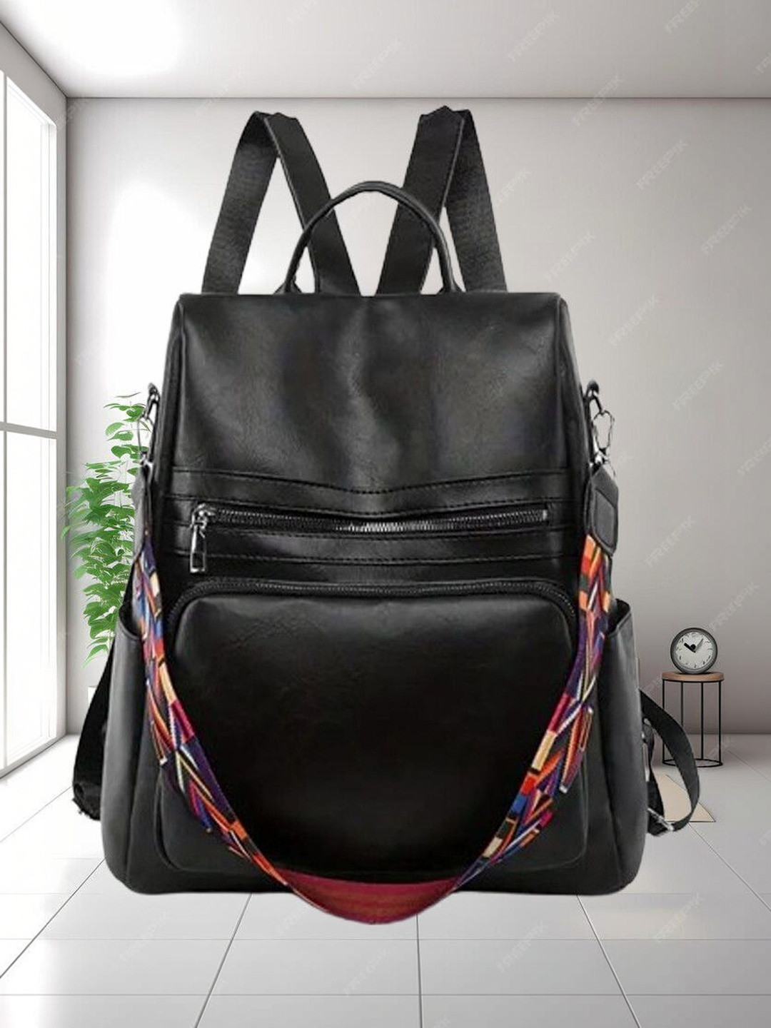 bohobuzz Women Backpack with Compression Straps