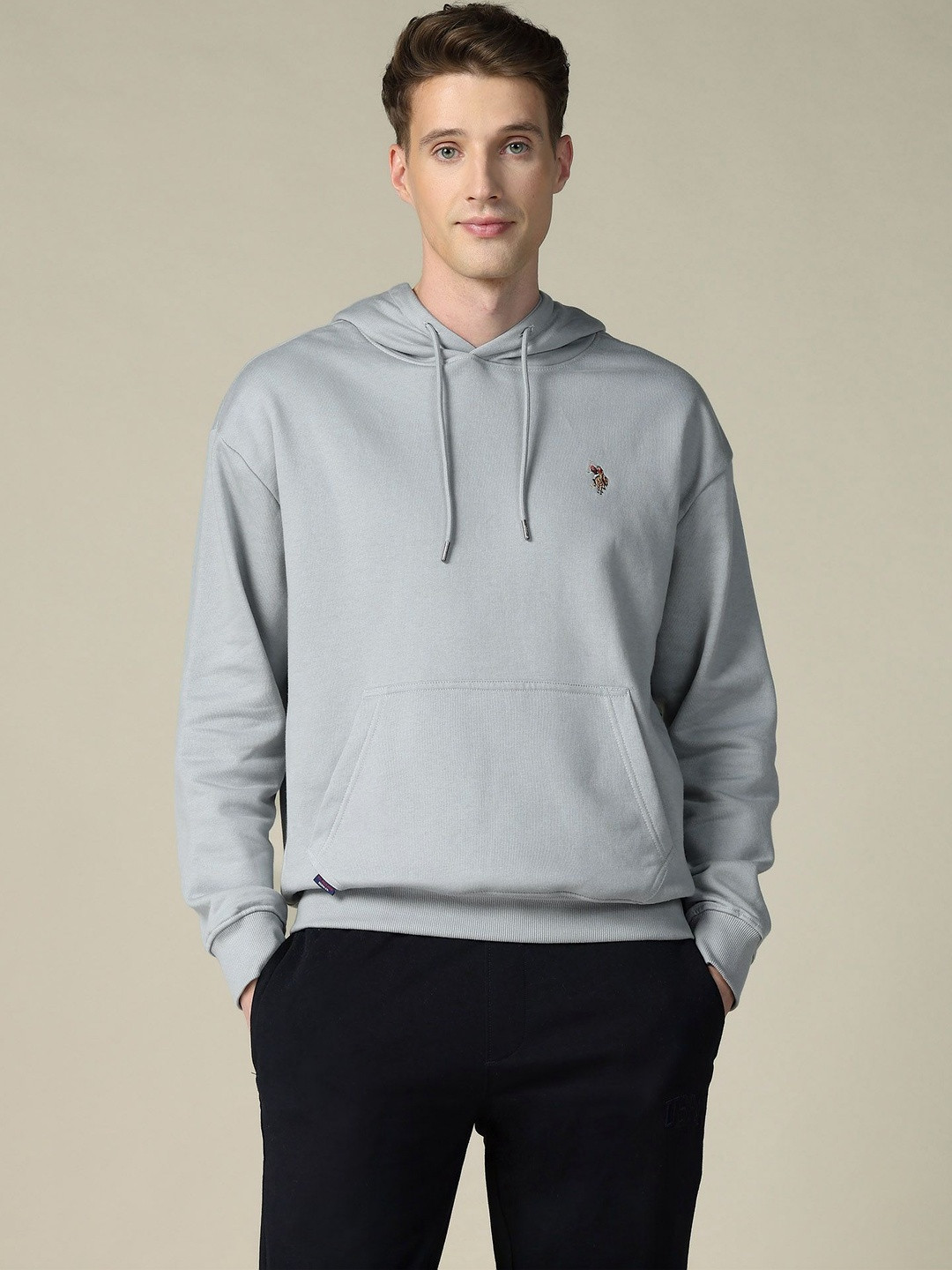 U.S. Polo Assn. Denim Co. Soft Brushed Relaxed Fit Solid Sweatshirt