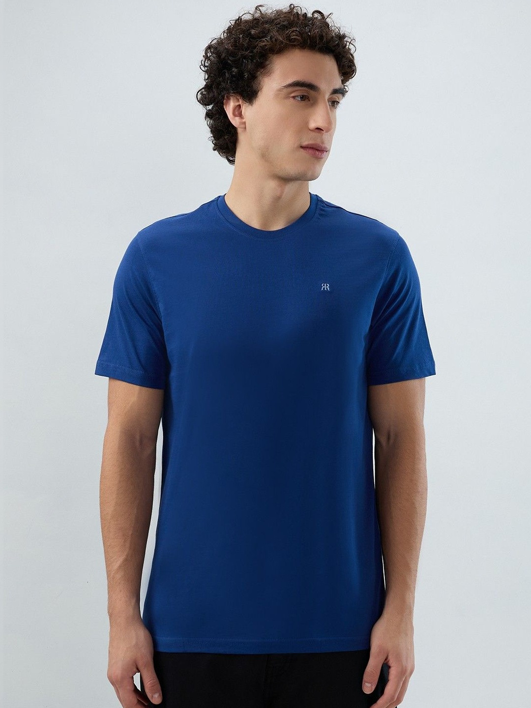 Raymond Men Pure Cotton Crew Neck Tshirts