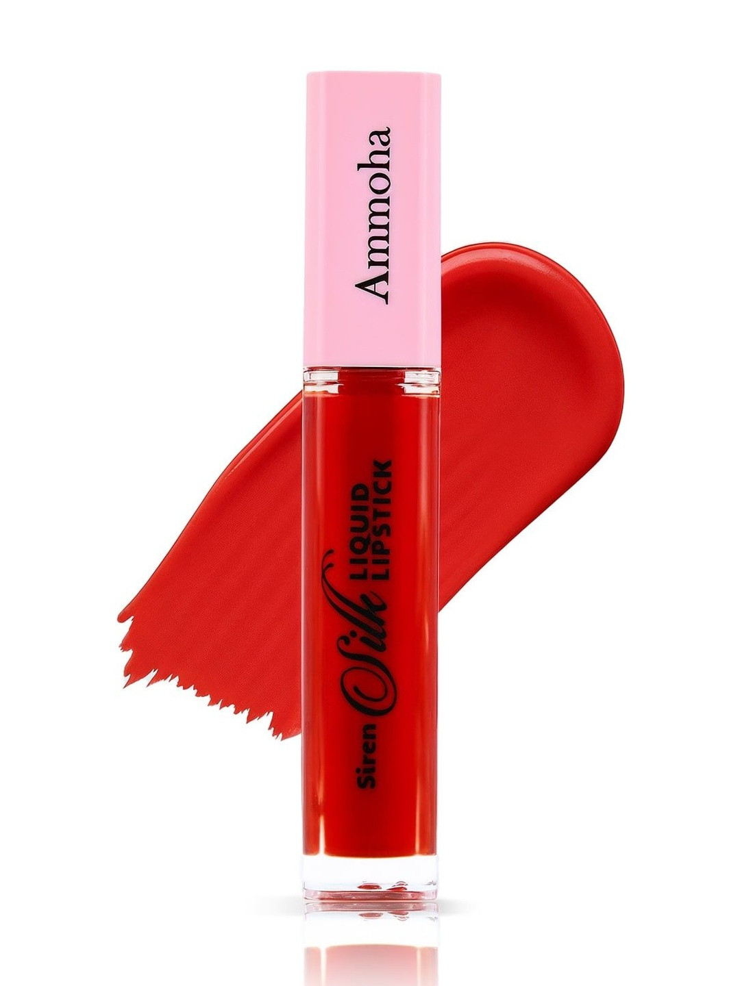 Ammoha Cosmetics Siren Silk Matte Liquid Lipstick With Shea Butter - 5 ml - Ruby Obession