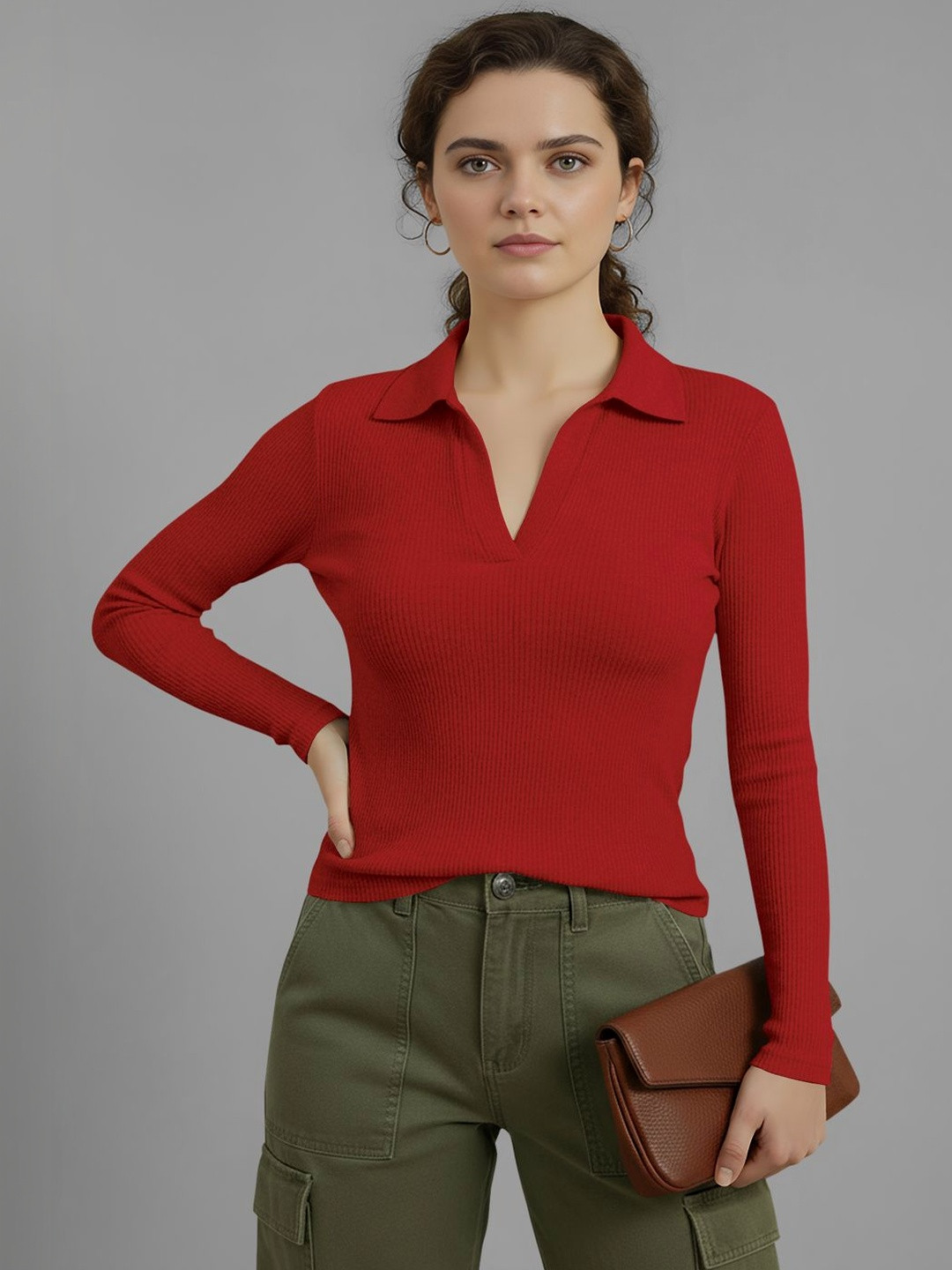 Navyankaa Shirt Style Top