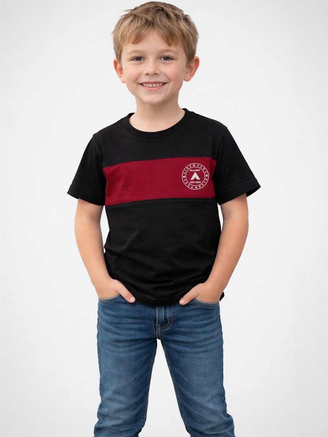 AIDAN PAUL Boys Cotton Tshirts