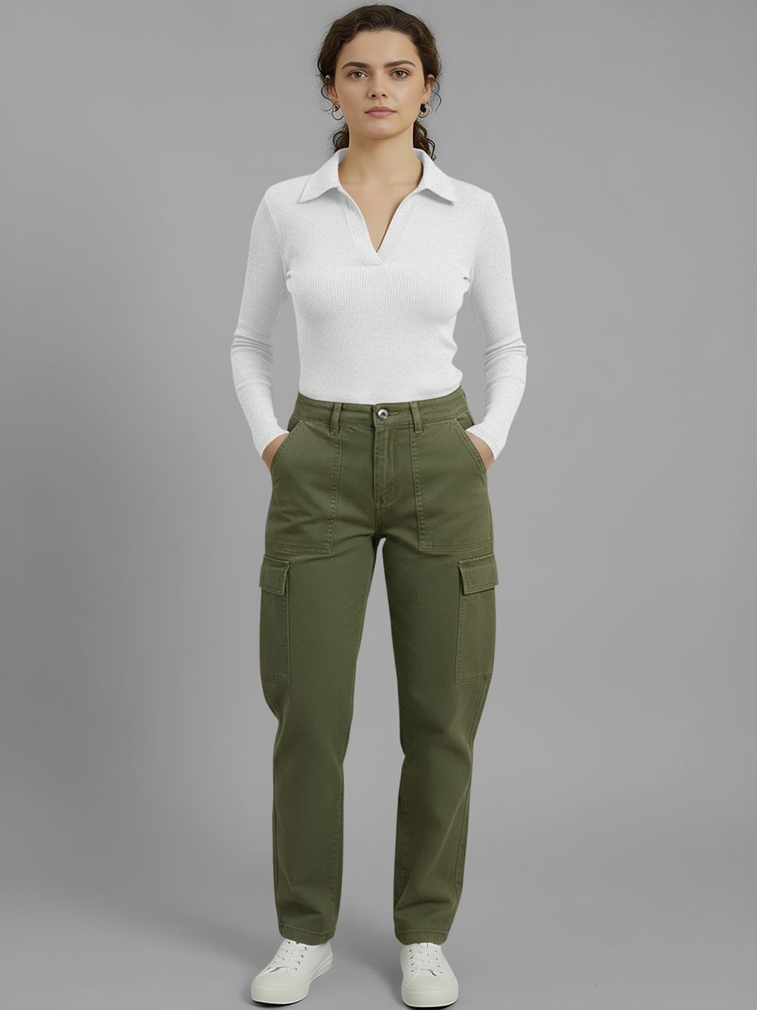 Navyankaa Shirt Style Top