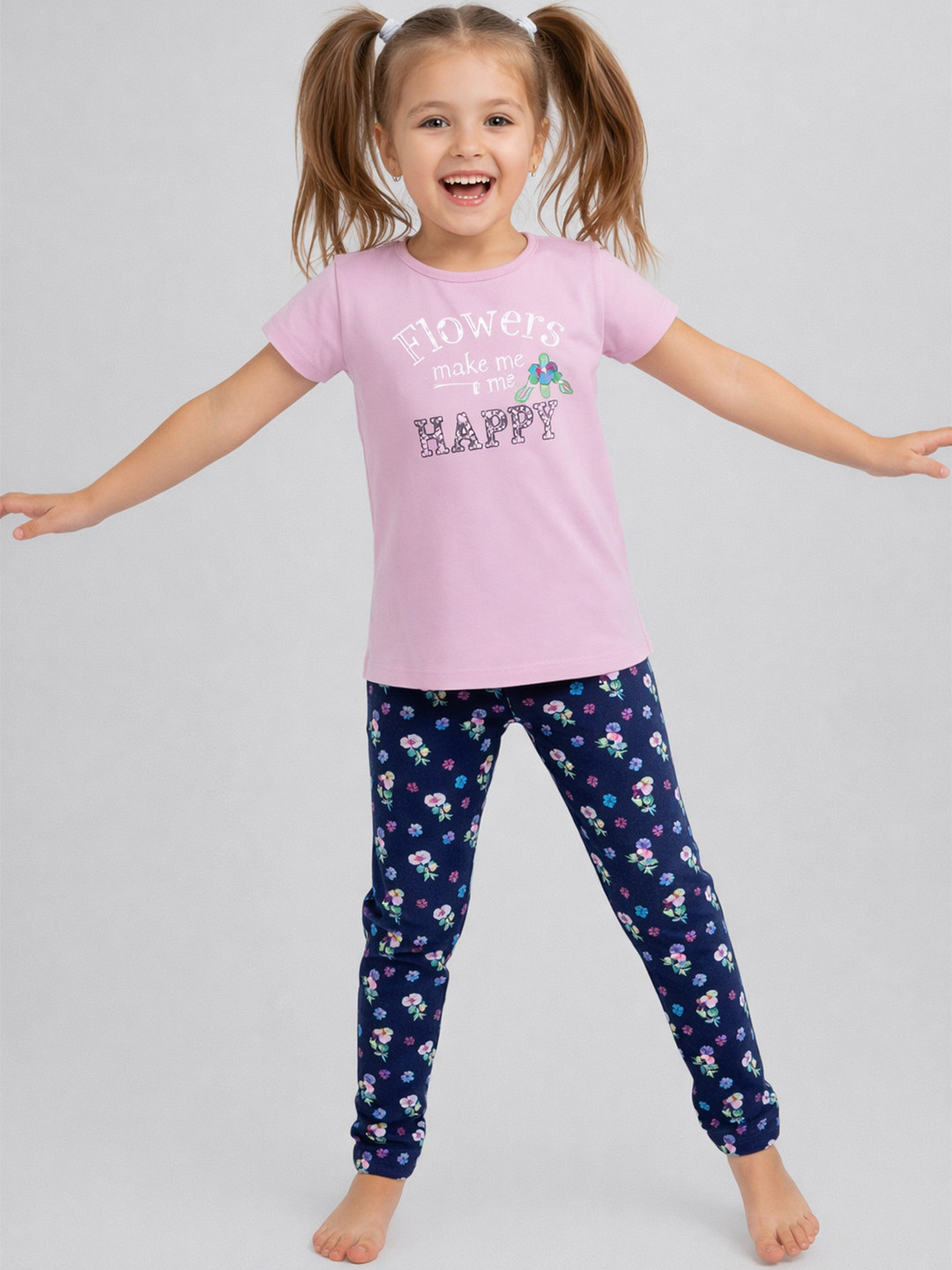 Todd N Teen Girls cotton graphic Printed Night suit