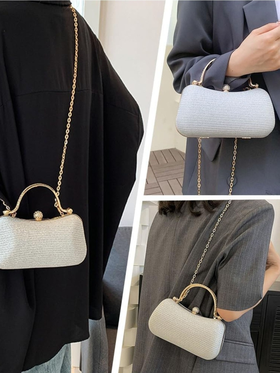 Santorini Embellished Purse Clutch