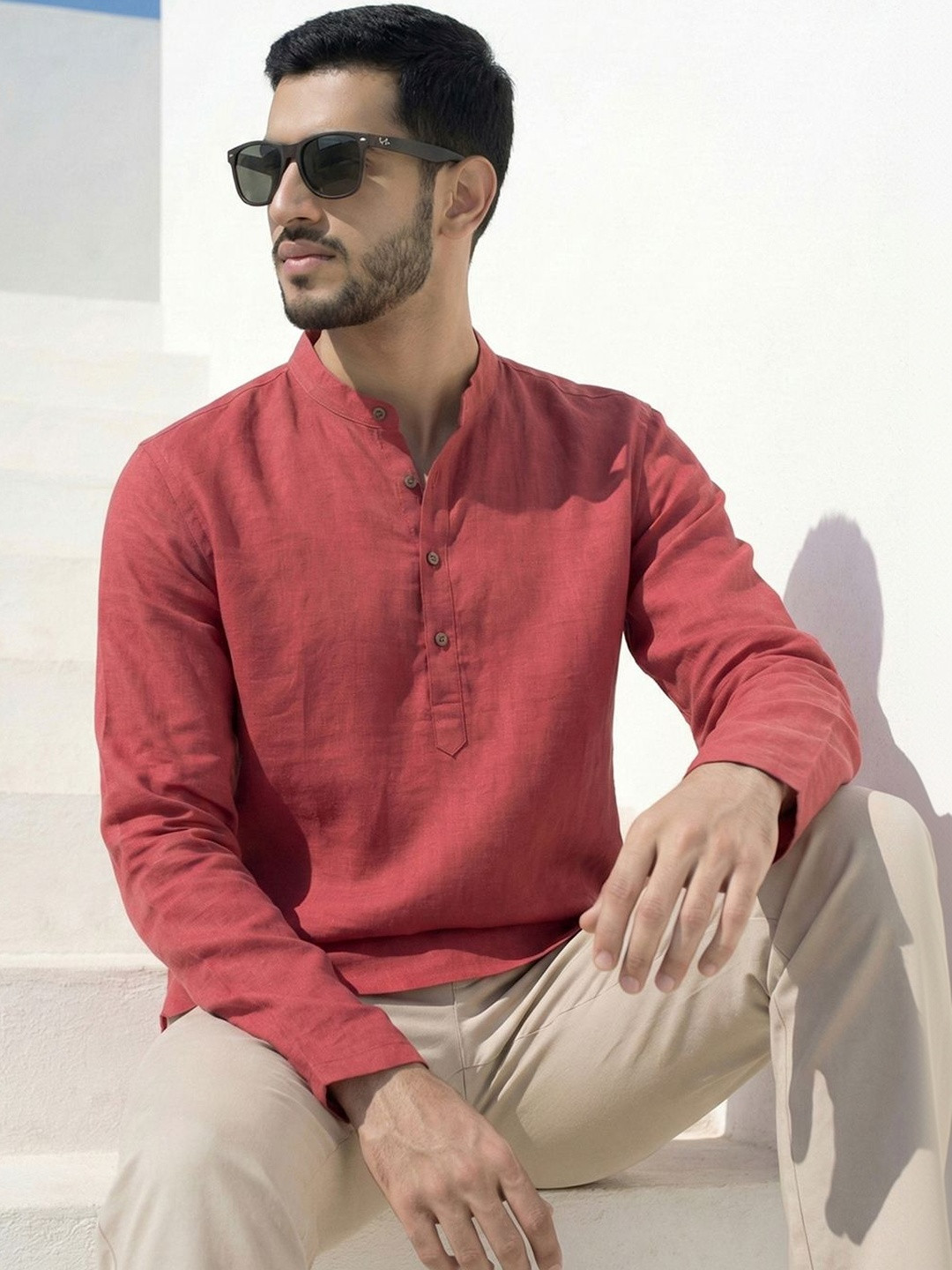 CHHAAP Men Summer Sheers Kurta