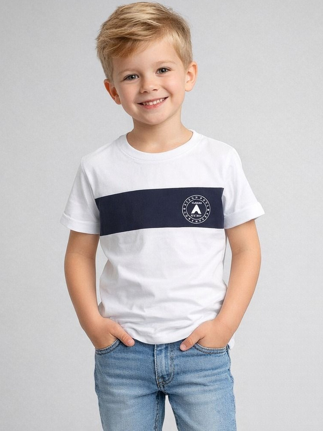 AIDAN PAUL Boys Cotton Tshirts