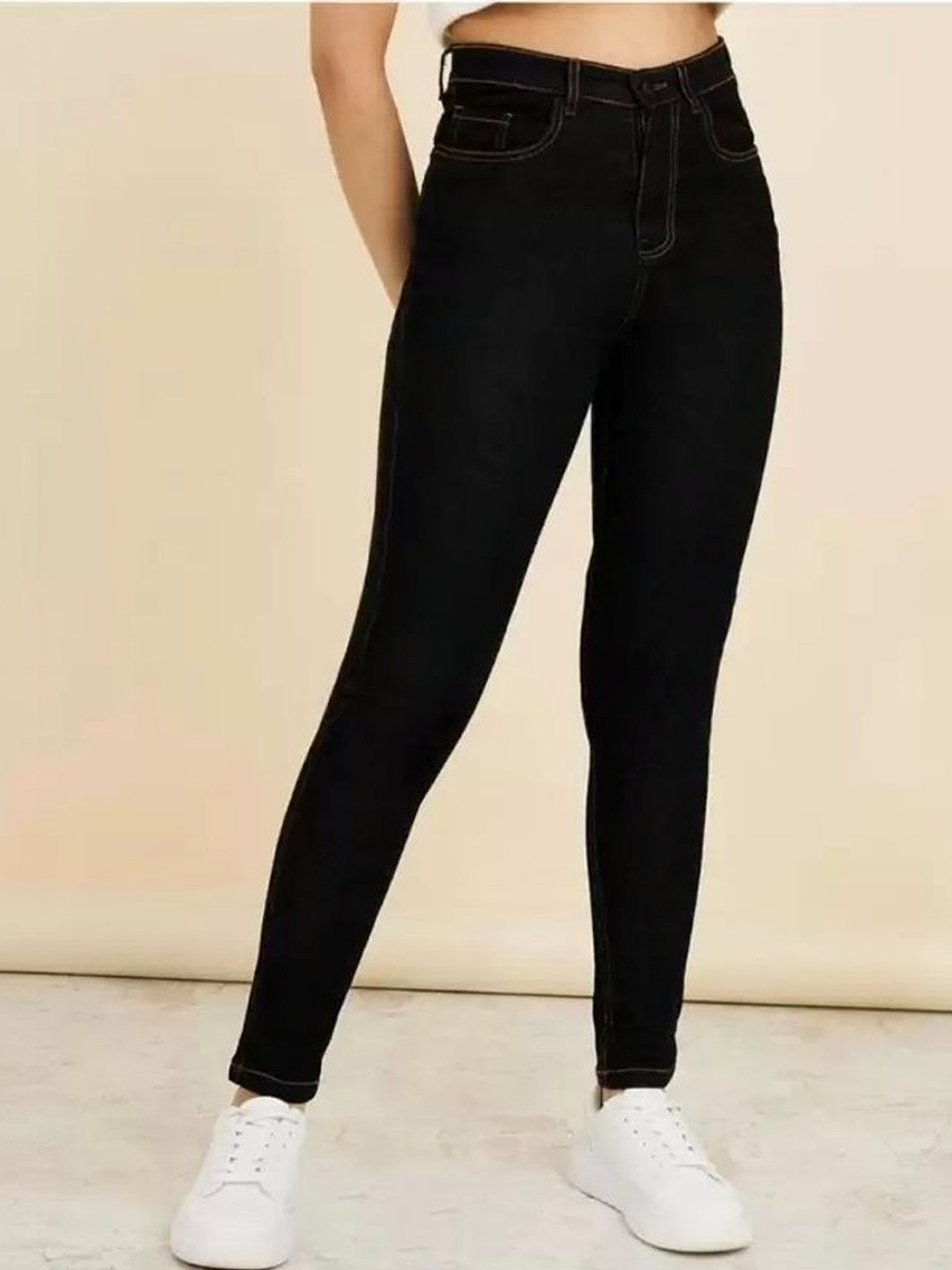 KASHIANXSTYLE Women Comfort Skinny Fit High-Rise Stretchable Jeans