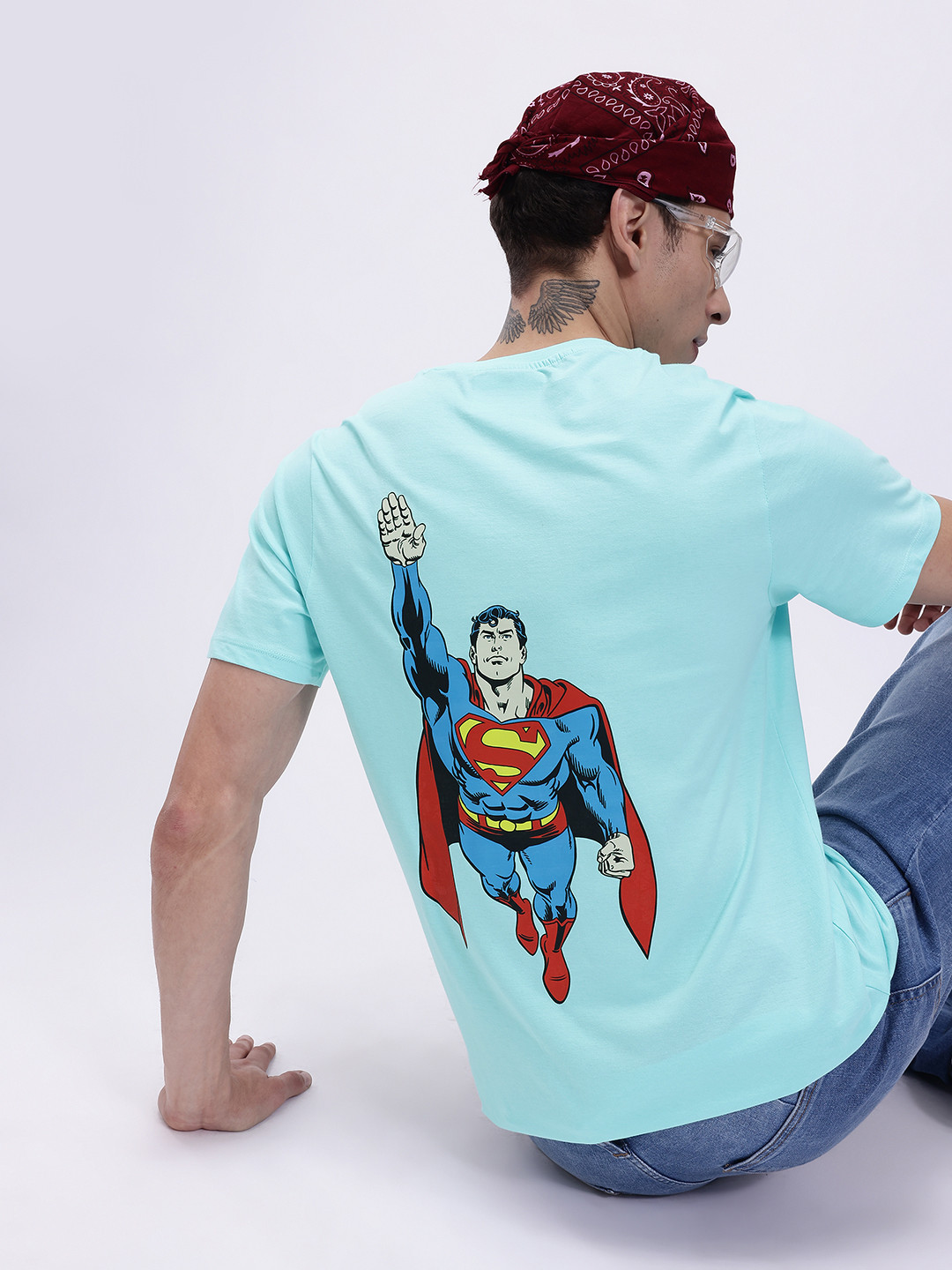 Kook N Keech Superman Humor & Comic Pure Cotton Printed T-shirt