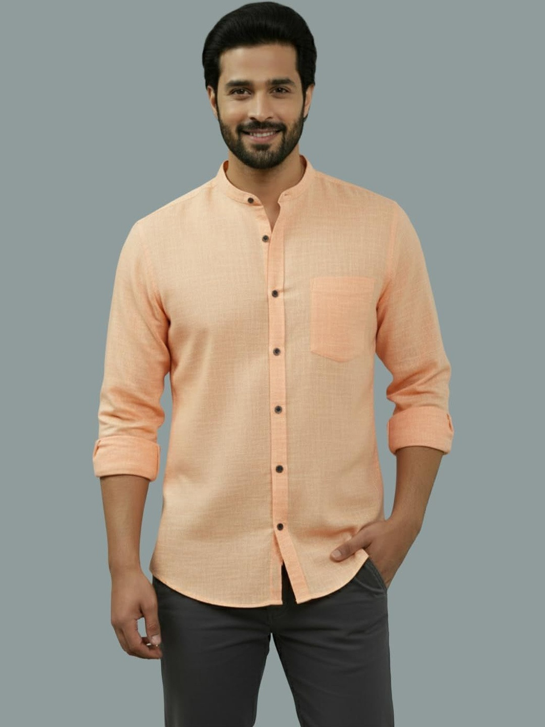 Vida Loca Men Smart Slim Fit Casual Shirt