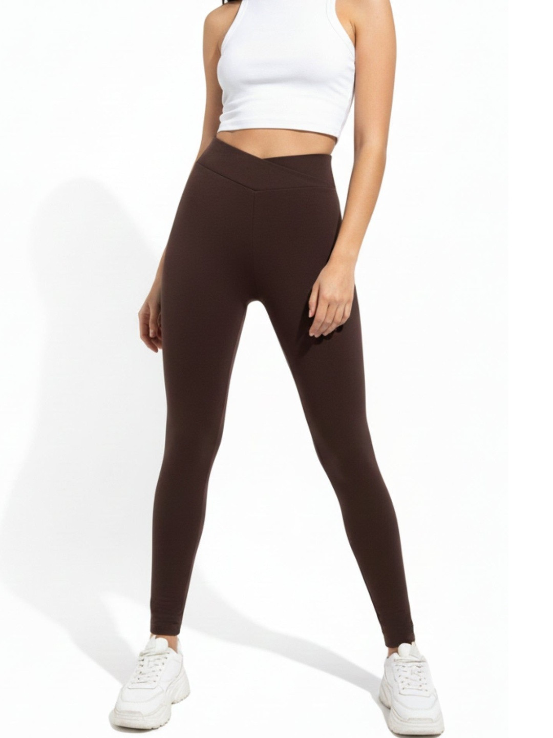 Outzidr High Waist Ankle Length Leggings